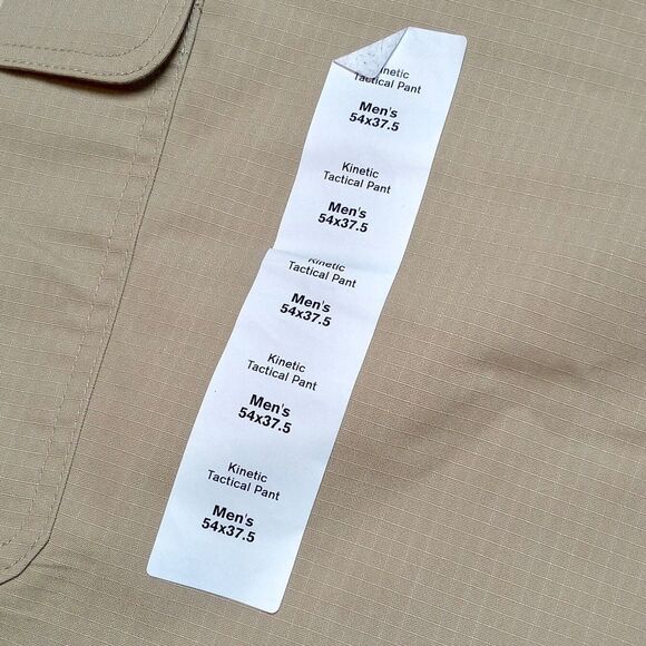 NWT Propper Kinetic Tan Khaki Tactical Cargo Pants - Size 54x37 (Unhemmed) - Picture 7 of 13